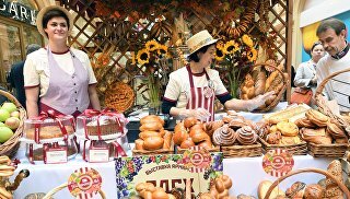 © РИА Новости / Сергей ПятаковПерейти в фотобанкГастрономическую карту России представят на выставке Metro Expo 2018