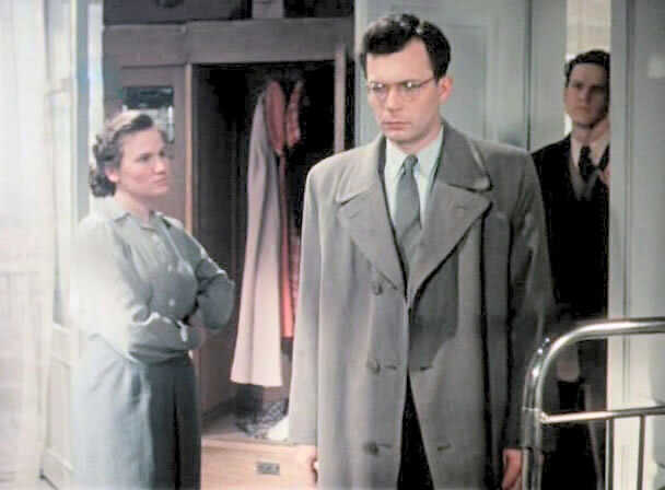 Георгий Куликов. Кадр из фильма «Урок жизни», 1955 год.