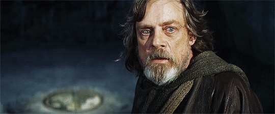 Марк Хэмилл в роли пожилого Люка Скайуокера