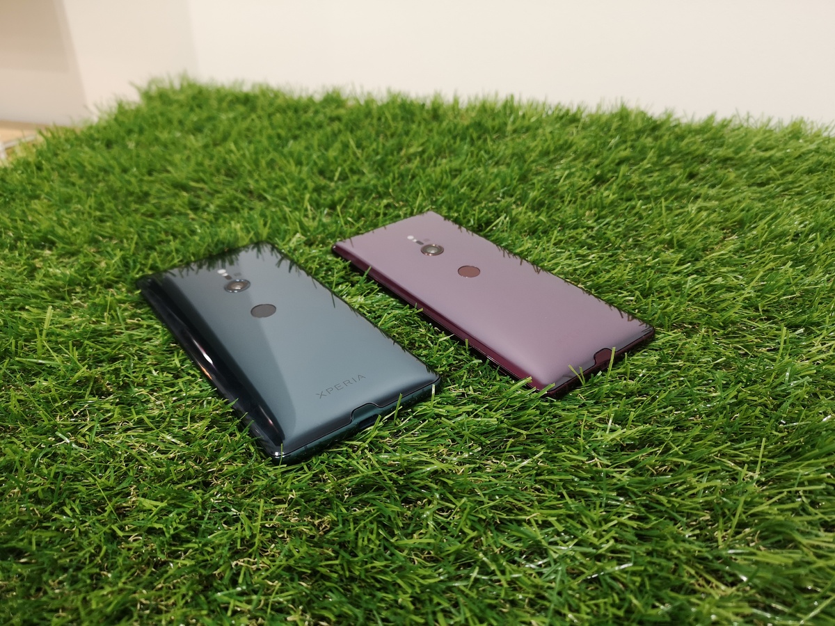  Задняя сторона Sony Xperia XZ3