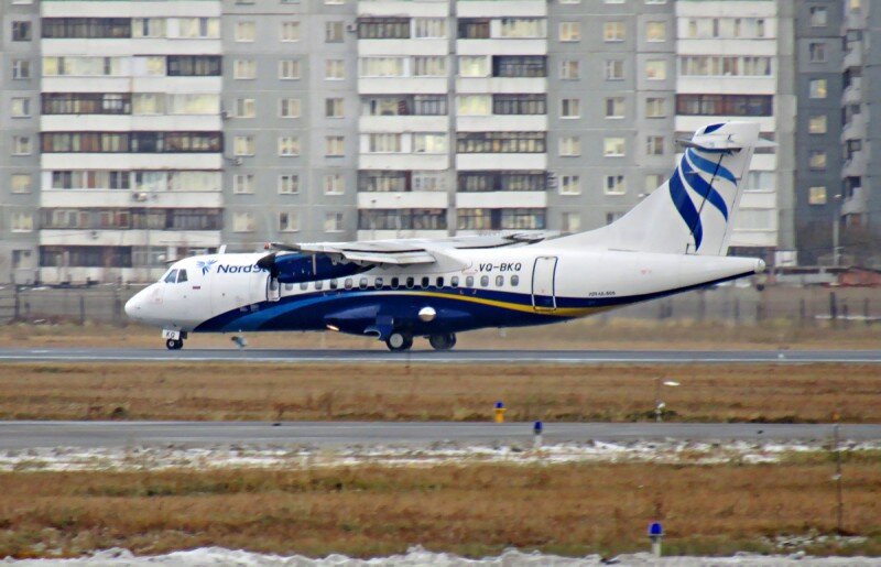 Nordstar 9 й микрорайон 14а фото Из Сибири на Урал вместе с "NordStar". Часть 1: встреча ATR-42 NordStar на перро