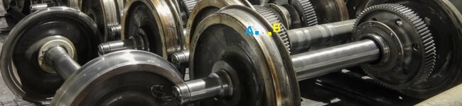 А - меньший диаметр, В - больший диаметр, правый выступ — это ограничитель