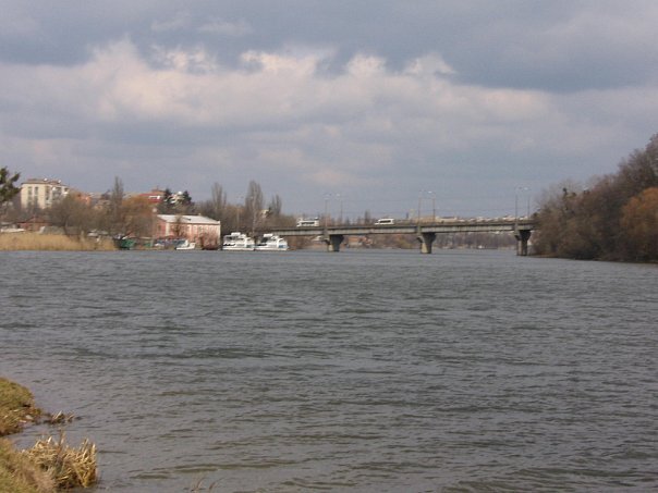 Южный Буг в осенней Виннице. Фото автора