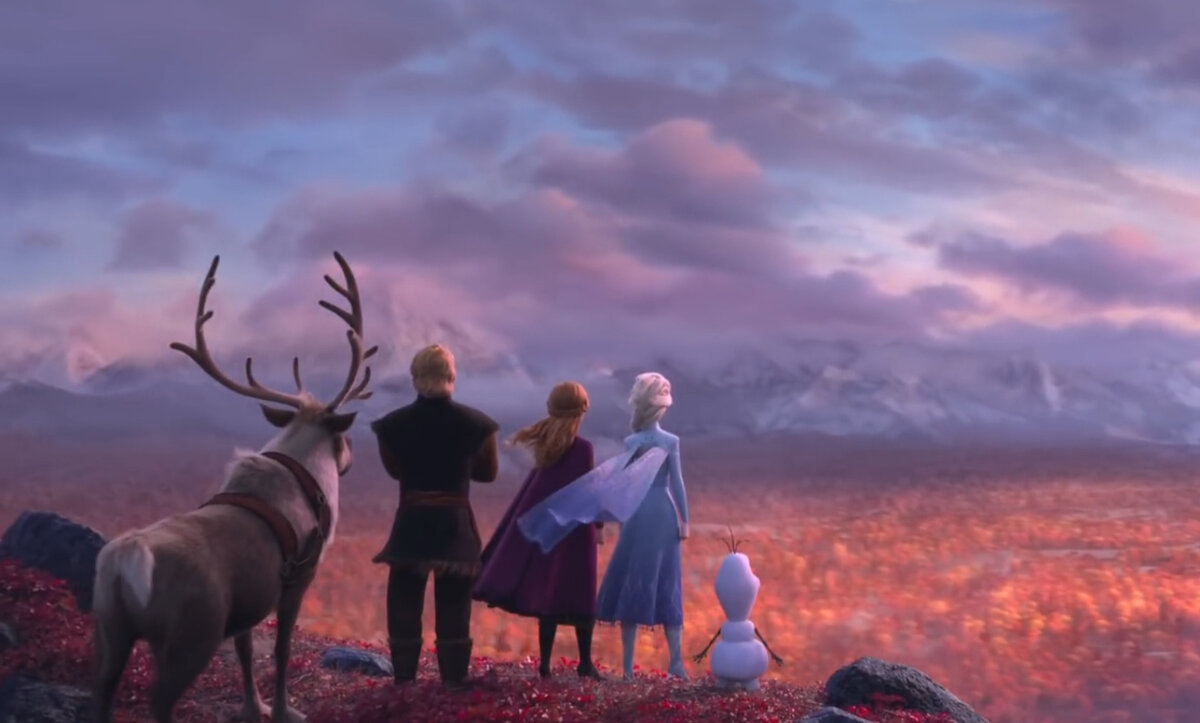 Кадр из трейлера Frozen 2