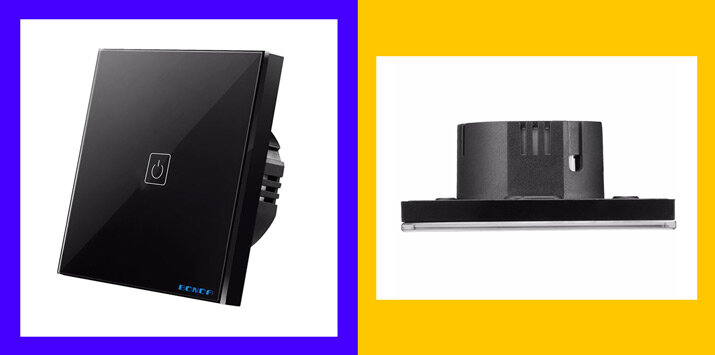 Сенсорные выключатели BONDA с пультом ДУ и управлением через приложение