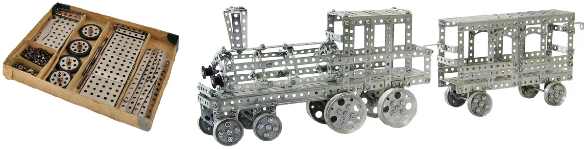 Брутальный советский конструктор. Это вам не Lego.