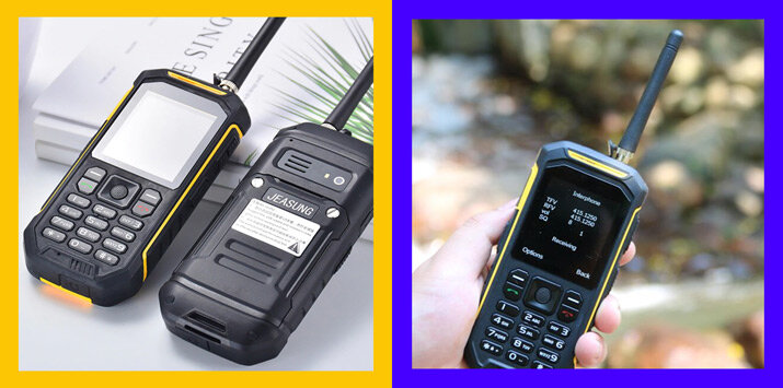 Защищенный телефон Jeasung X6 с функциями рации
