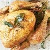 1 маленькая целая курица
