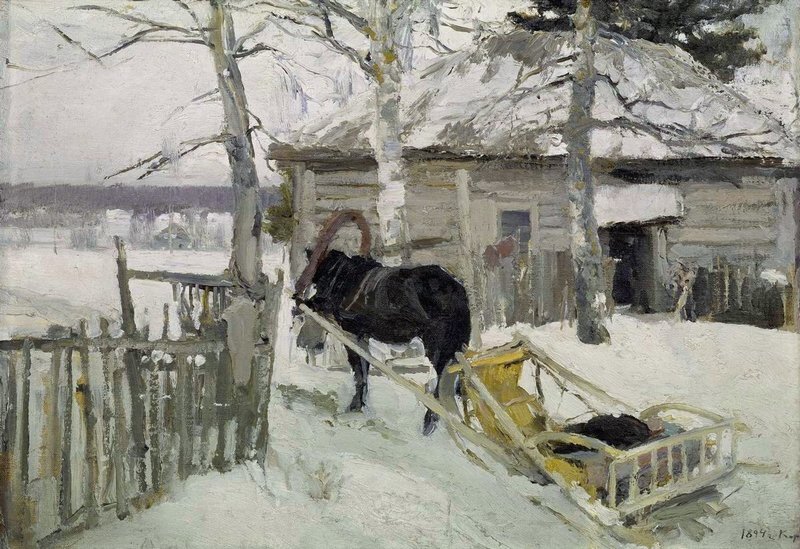 "Зимой",1894 год