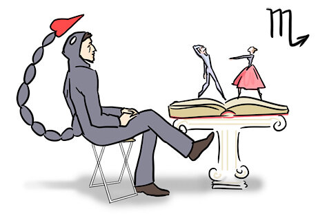 По правде говоря, чтение – не самое любимое занятие Скорпионов. В книгах ищут ураганные страсти, героизм либо прямую и явную практическую пользу. Если бы Скорпиону разрешили оставить в своей домашней библиотеке всего две книги, это скорее всего были бы «Унесённые ветром» и сборник полезных советов по домоводству. Впрочем, и без такого условия Скорпион держит дома не слишком много книг. Он настолько критически оценивает тексты, что редкая книга удостоится его хвалебного отзыва – в каждой он найдёт тот или другой изъян. Во многом из-за этой особенности характера Скорпион редко покупает книги – предпочитает брать их на прокат в библиотеке, одалживать у друзей или бесплатно скачивать с пиратских сайтов. Зато уж если книга произведёт на Скорпиона впечатление, он окажет ей небывалые почёт и уважение. Поделится цитатами в социальных сетях и даже может сделать татуировку или наклейку на автомобиль со словами любимого автора.