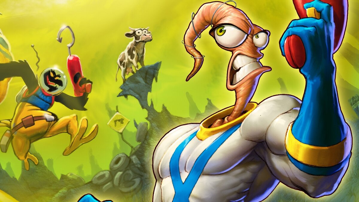 Earthworm Jim первая игра с загружаемым контентом
