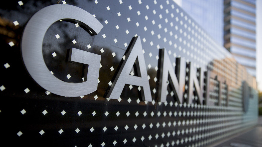 Штаб-квартира Gannett Co. Inc. в Маклине, штат Вирджиния