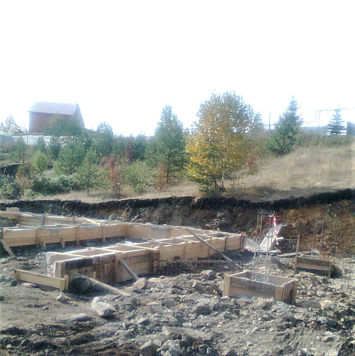 опалубка под фундамент