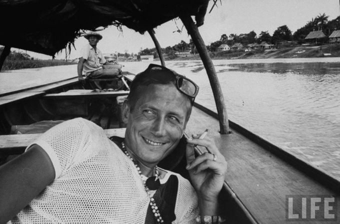 Евгений Евтушенко в Бразилии. Источник: pinterest.com