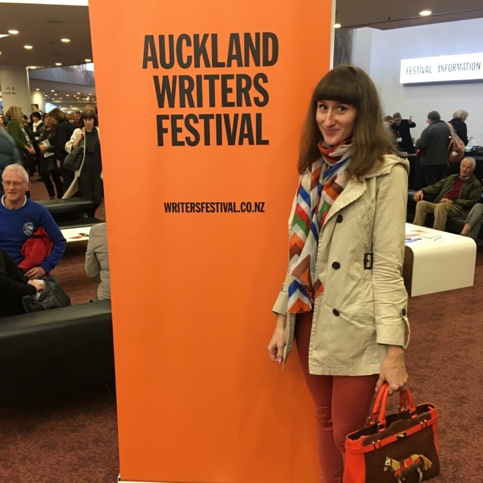 Я на Оклендском фестивале писателей