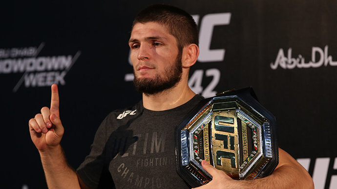Хабиб Нурмагомедов после UFC 242
