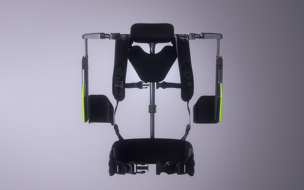 Hyundai Motor Group разработала новый Vest EXoskeleton (VEX), носимого робота, созданного для помощи промышленным работникам, которые проводят долгие часы в статичном положении и стоя.-2