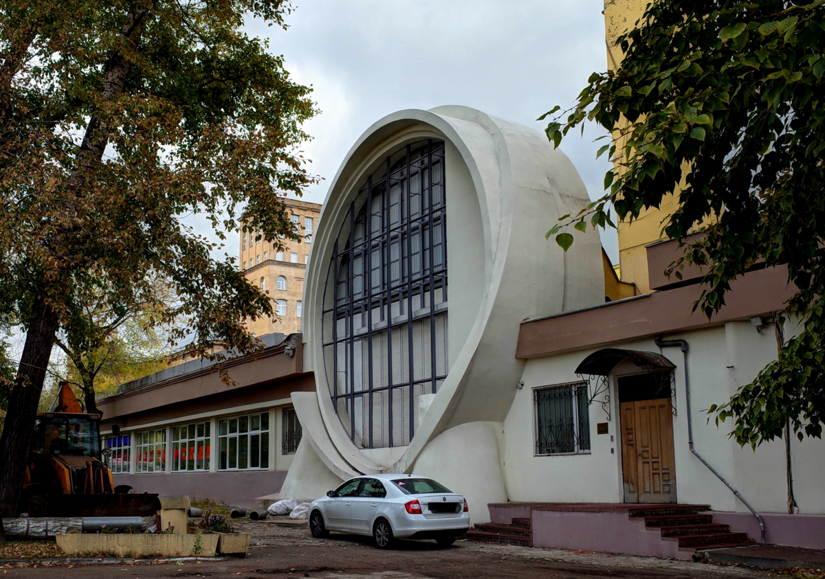 Авиамоторная 63. Гараж Госплана улица Авиамоторная, 63, строение 1