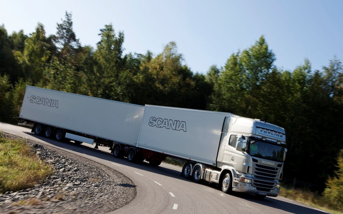 Типичный автопоезд