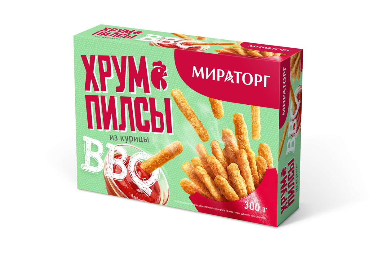 Хрумпилсы в панировке из оригинальных специй и с пряным вкусом BBQ для тех, кто любит поострее.