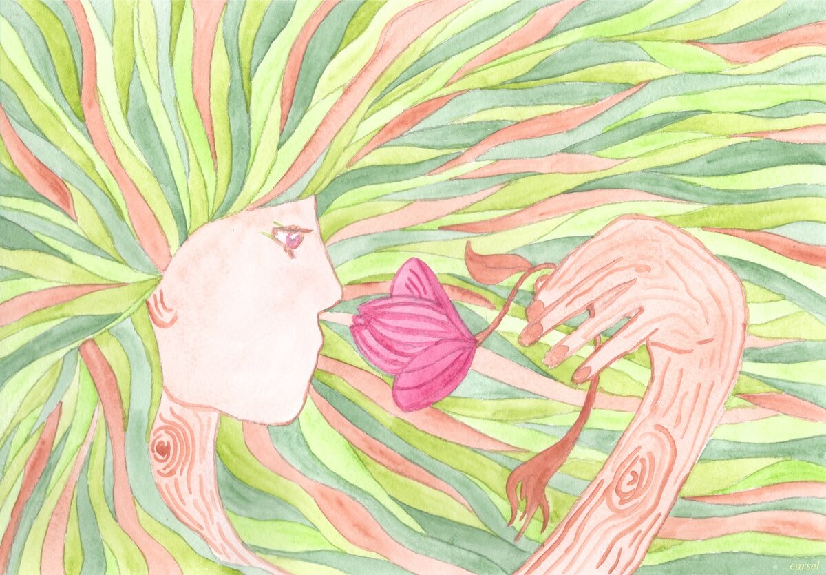 Рисунок мой @art_earsel