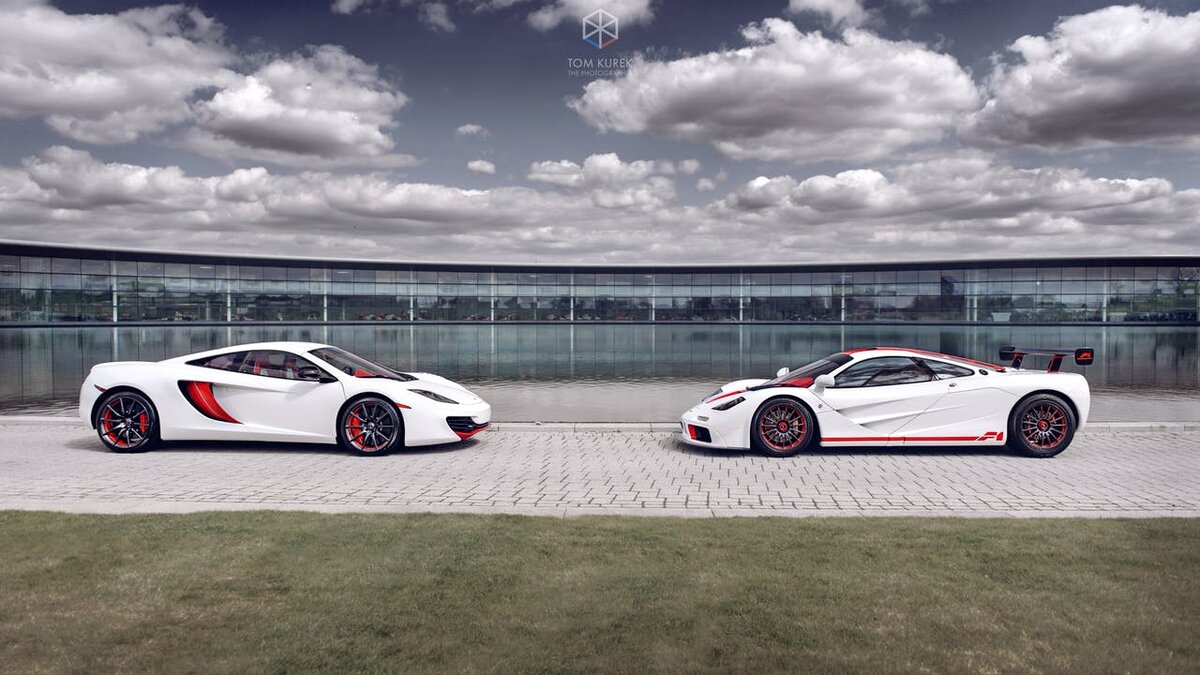  MP4-12C и F1