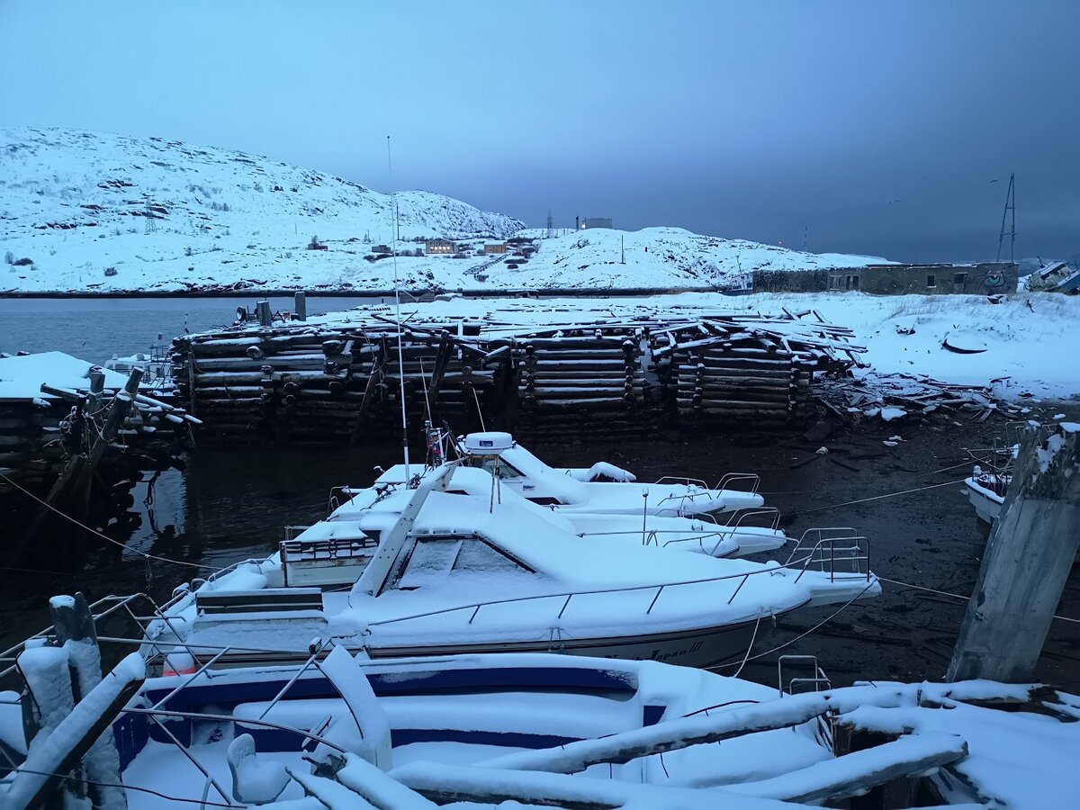 Катера в Териберке