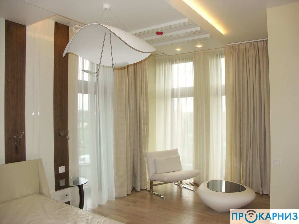 Раздвижной электрокарниз