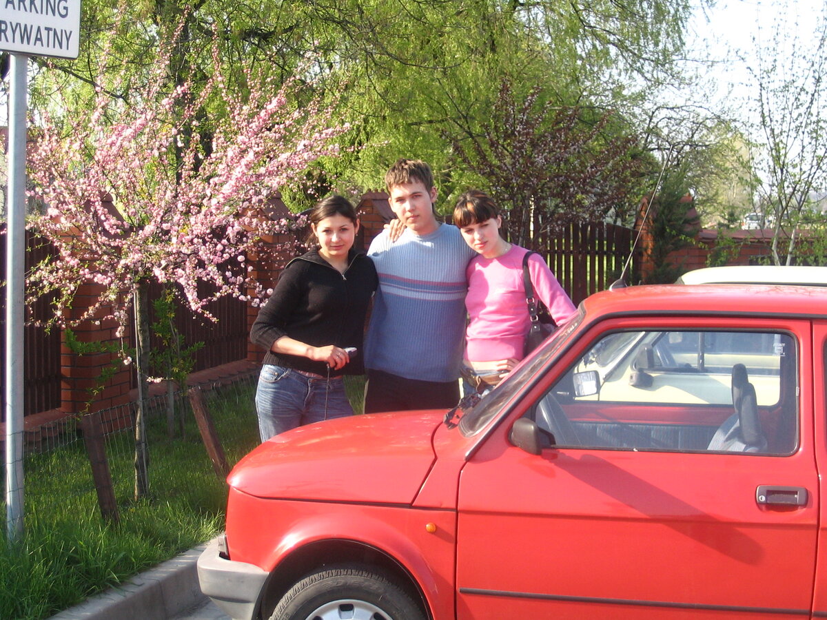 Польша. Лерка, я и Элинка