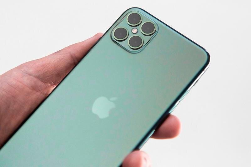 Одна из версий внешнего вида "спинки" iPhone 9