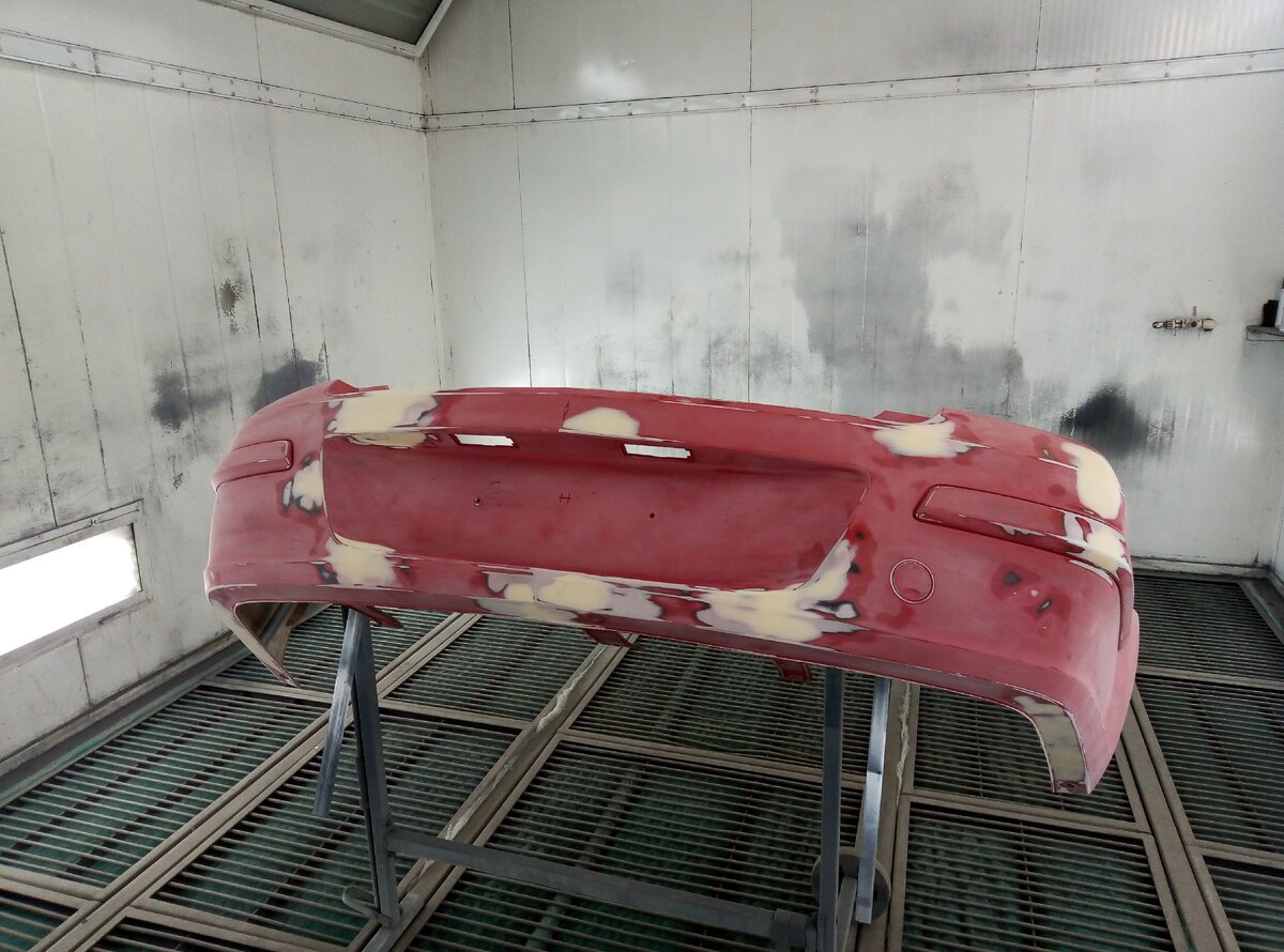 ремонт заднего бампера опель астра