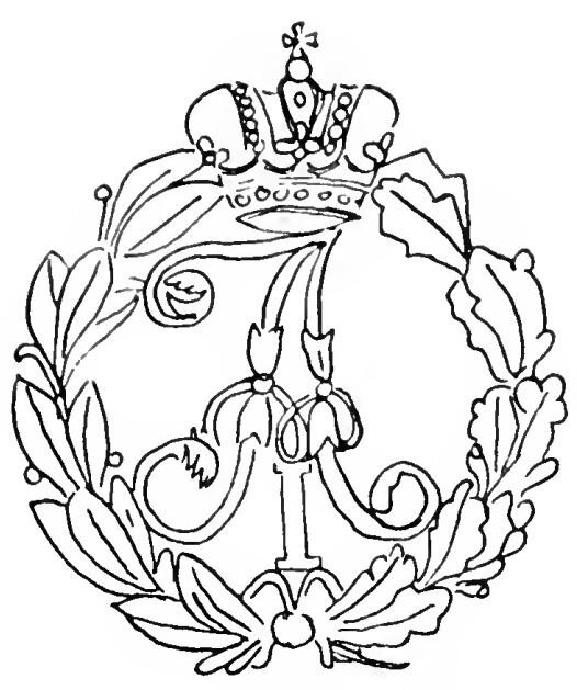 Первый нагрудный знак Русской гвардии. 