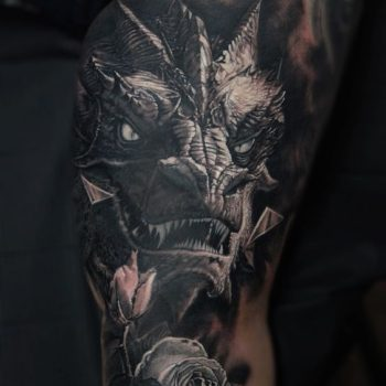 Татуировка Дракон: что она значит