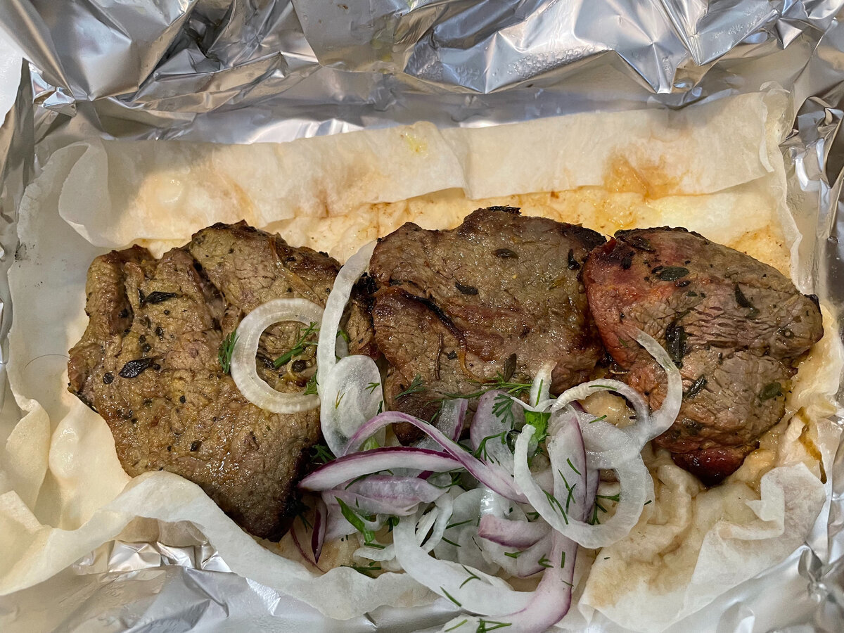 Шашлык из телятины