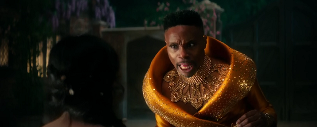 Билли Портер в роли феи-крестной