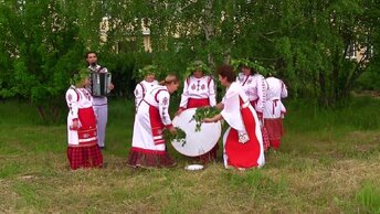 Чувашский обряд поклонения солнцу...