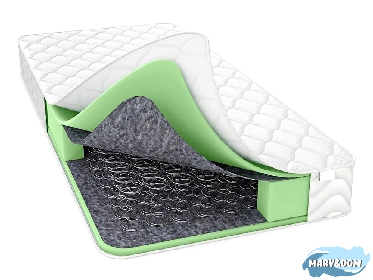 Матрас с зависимыми пружинами