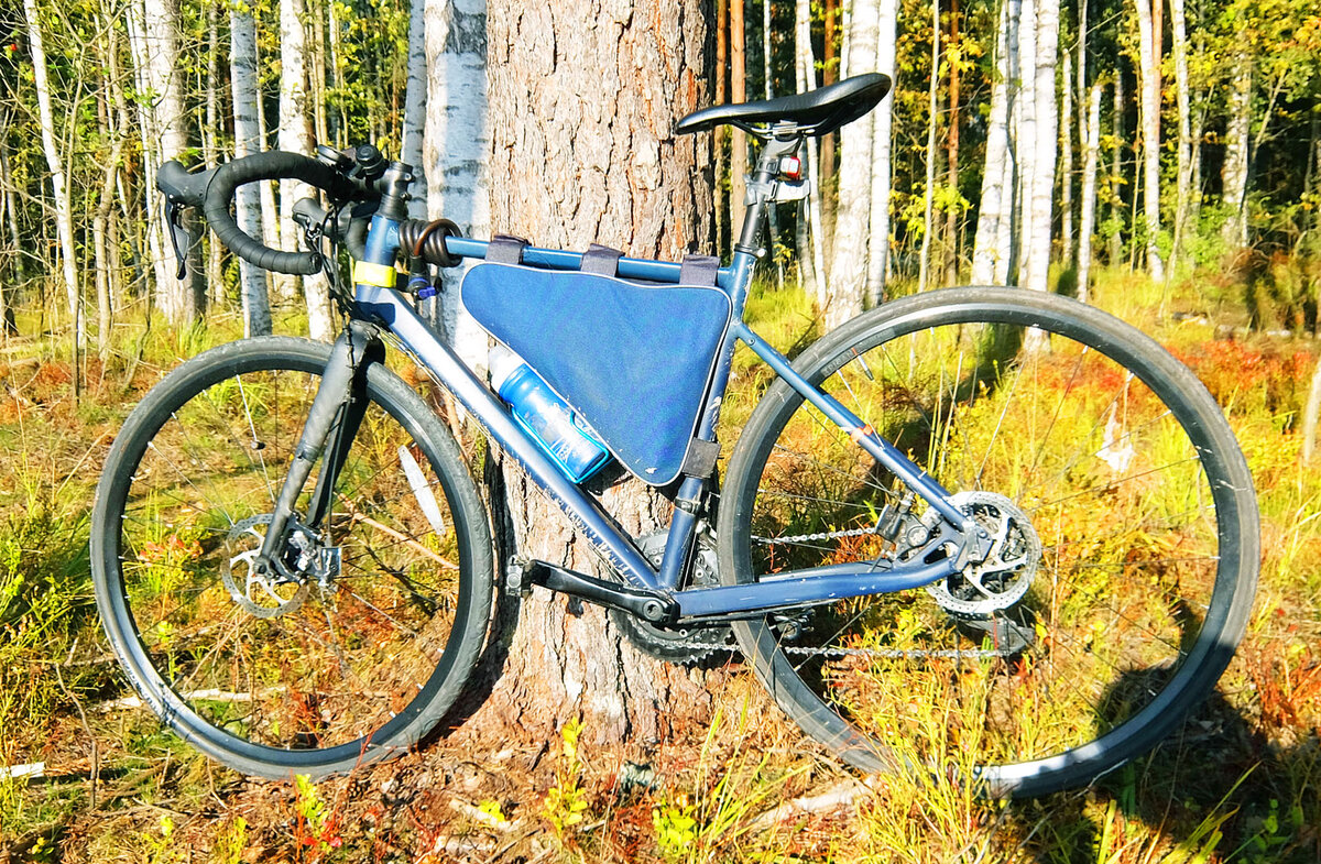 Тот же велосипед - вид с другой стороны.