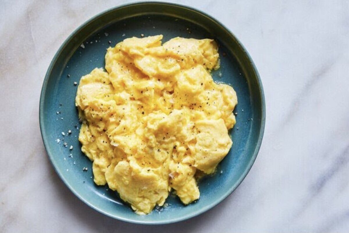 Яичница. Источник: Скриншот рецепта The New York Times