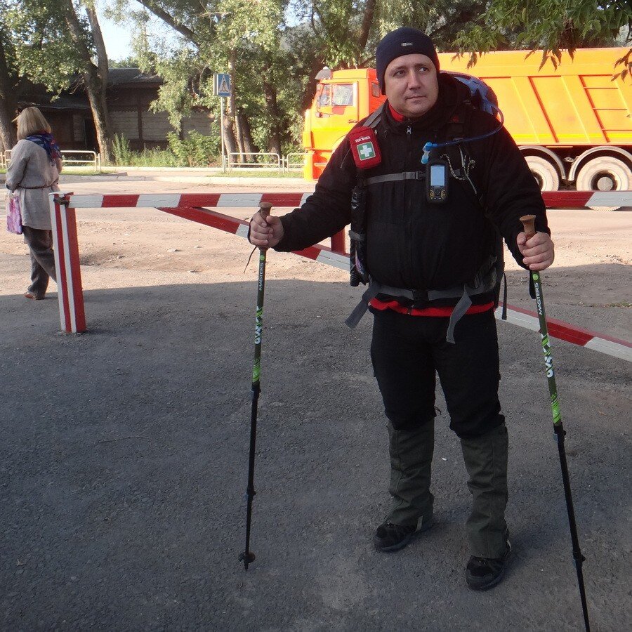 Начало кросс-похода Аша-Миньяр-Аша, Челябинская область.