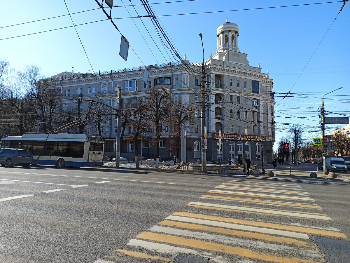 Сталинские дома в Туле. Красота и роскошь Первомайки. | Прогулки по Туле |  Дзен