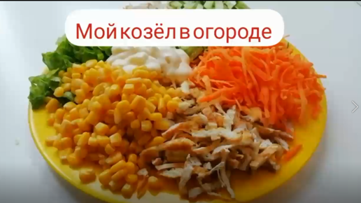 Пенза-Онлайн — «Поделись рецептом». Салат «Козел в огороде».