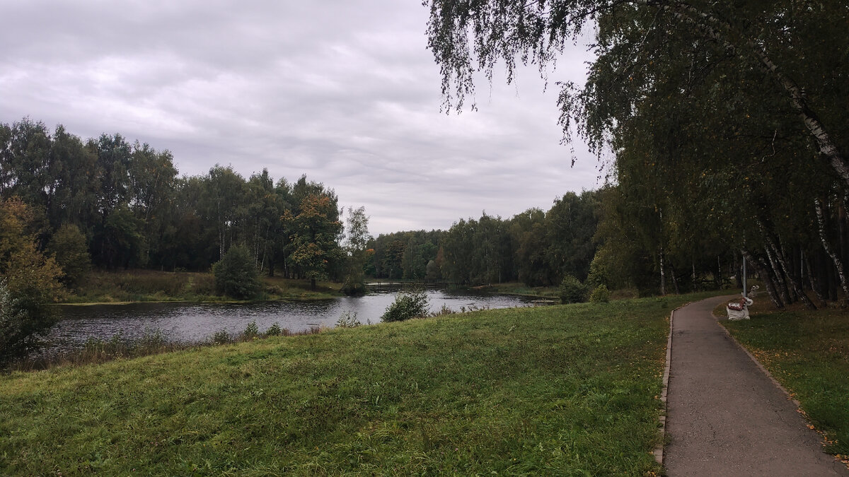 Вид на реку Петрица.