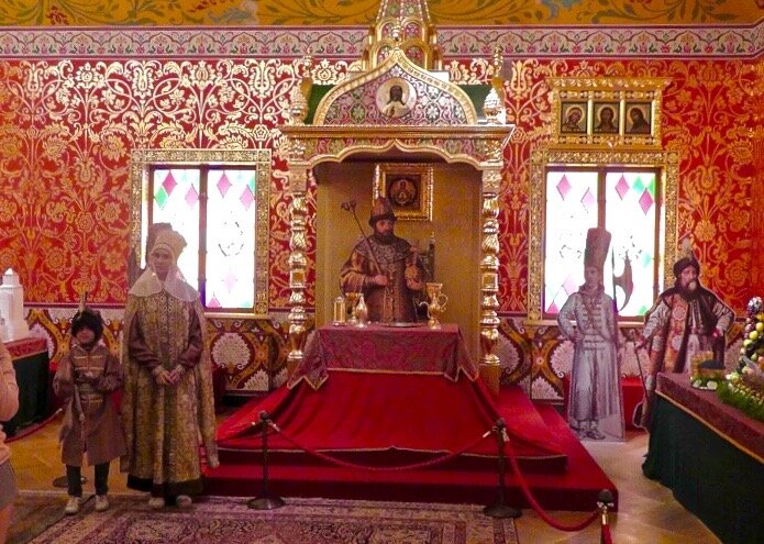 Палаты в загородном дворце Алексея Михайловича в Коломенском.