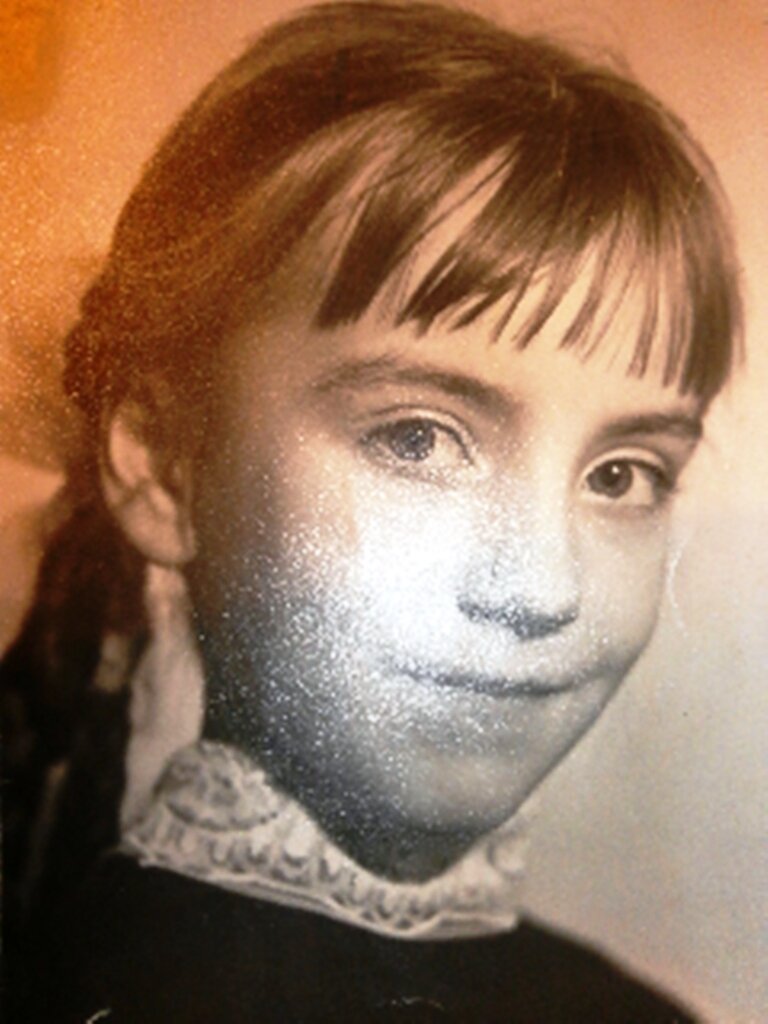 Я в 1 классе. Ещё отличница. Декабрь 1973.