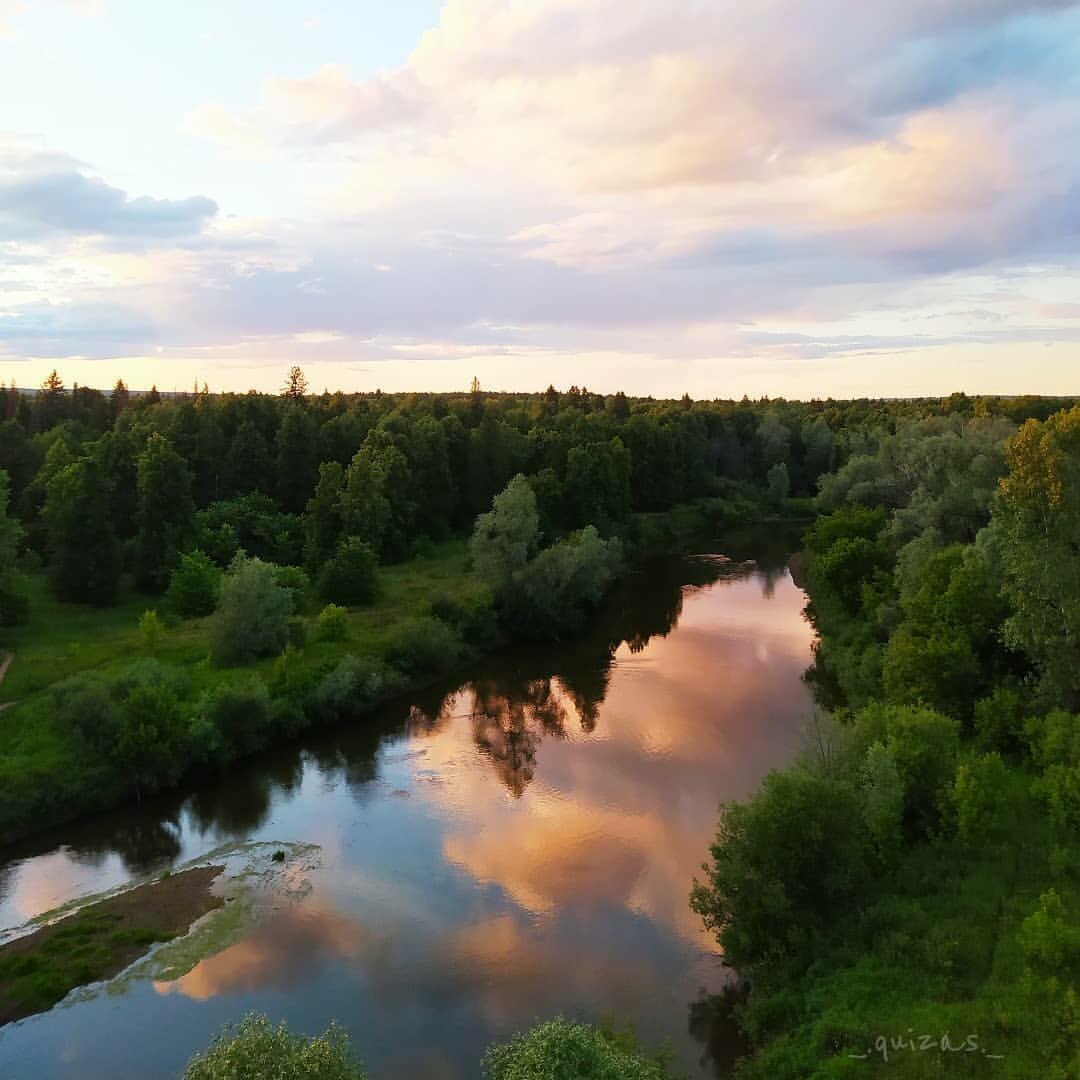 Река Чепца в Удмуртии