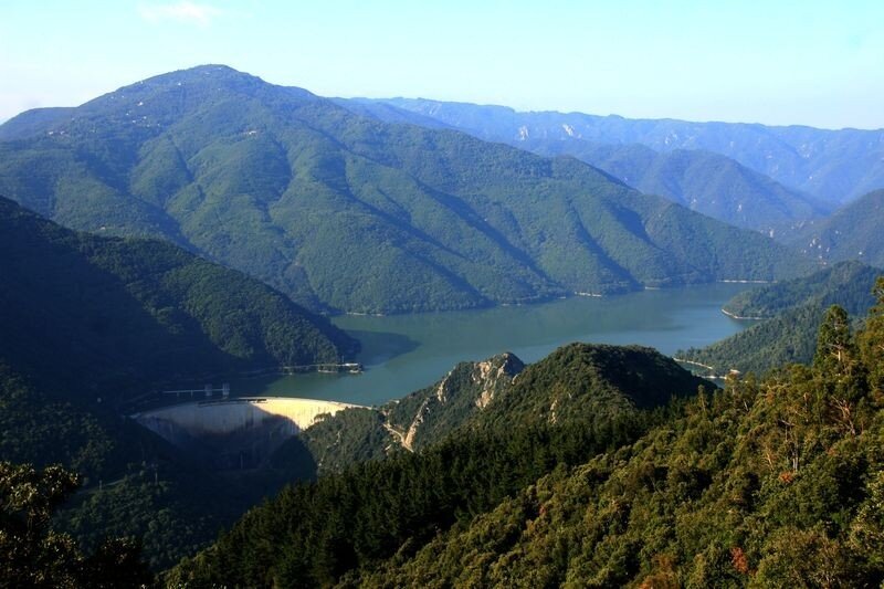 Водохранилище Сускеда, провинция Жирона (Испания). 