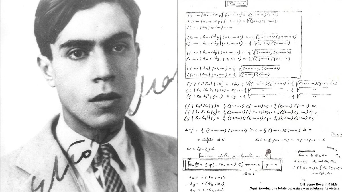 Ettore Majorana, talijanski teorijski fizičar koji je misteriozno nestao 1938., postao je jedan od najfascinantnijih misterija 20. stoljeća.-2