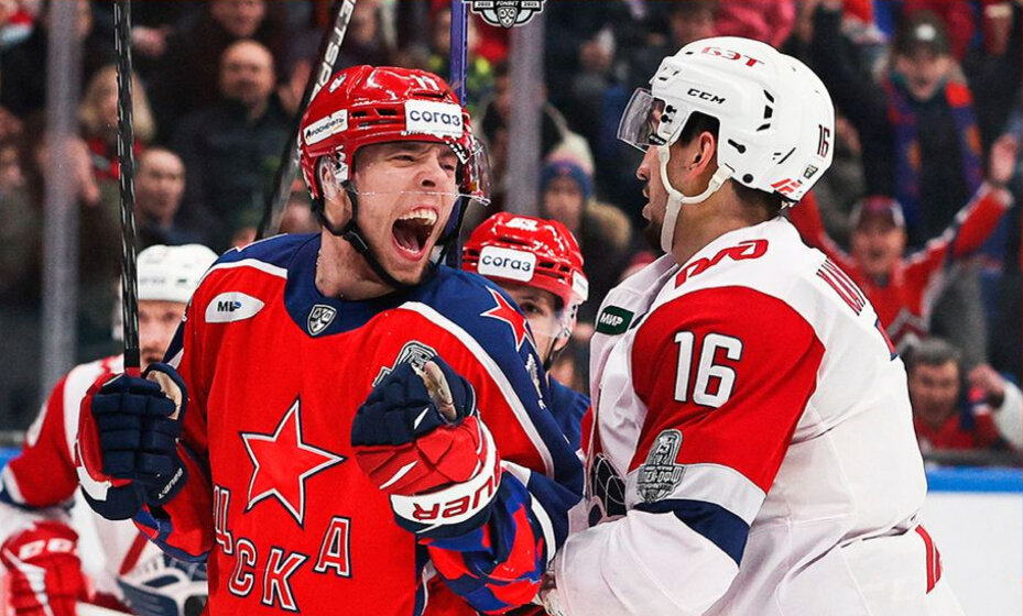    ЦСКА все-таки добил "Локо" в седьмом матче серии. Фото: ХК ЦСКА
