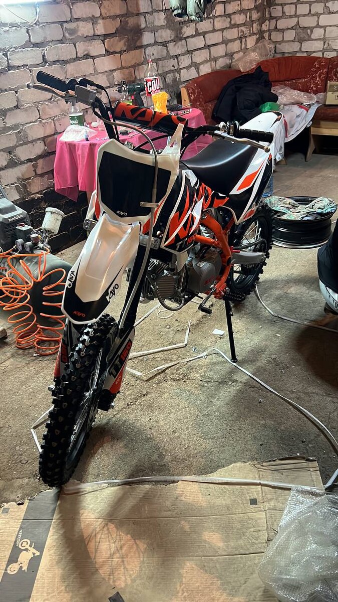 Фото собранного новенького Kayo 160ТТ